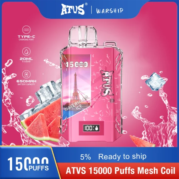 Atvs 15000 Puffs 5% Vapes desechables recargables con bajo contenido de nicotina Compra a granel al por mayor - HoldVape - 6