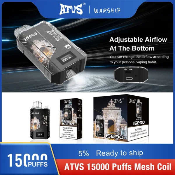 Atvs 15000 Puffs 5% Vapes desechables recargables con bajo contenido de nicotina Compra a granel al por mayor - HoldVape - 2