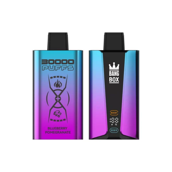Bang Box 30000 Puffs Dual Mesh 0% 2% 3% 5% Alacsony nikotin tartalmú, újratölthető, eldobható Vapes Pen tömeges vásárlás Nagyker - HoldVape - 8
