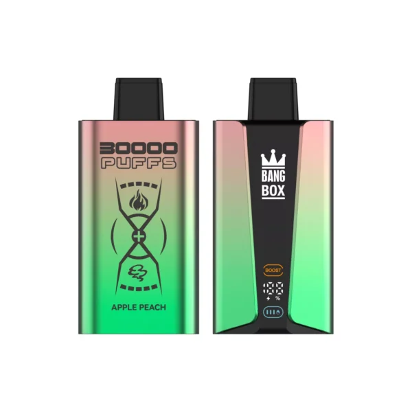 Bang Box 30000 Puffs Dual Mesh 0% 2% 3% 5% Alacsony nikotin tartalmú, újratölthető, eldobható Vapes Pen tömeges vásárlás Nagyker - HoldVape - 6