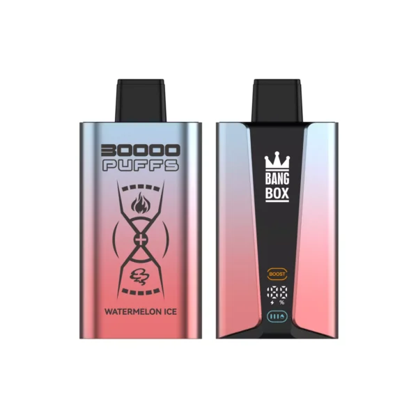 Bang Box 30000 Puffs Dual Mesh 0% 2% 3% 5% Alacsony nikotin tartalmú, újratölthető, eldobható Vapes Pen tömeges vásárlás Nagyker - HoldVape - 3