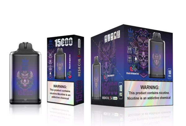 Bang Box S1 15000 Puffs 0% 2% 3% 5% Alacsony nikotin tartalmú, újratölthető, eldobható Vapes toll tömeges vásárlás nagykereskedelem - HoldVape - 3