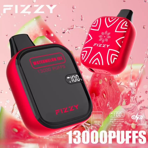 Fizzy Boom 13000 Puffs 2% 5% Alacsony nikotintartalmú Újratölthető Eldobható Vapes Pen Tömeges Vásárlás Nagyker - HoldVape - 6