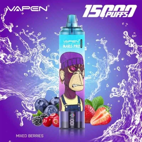 VAPEN Mrs Pro 15000 Puffs 2% Nízkonikotinové dobíjecí jednorázové vapes Pen Hromadně Koupit Velkoobchod - HoldVape - 4