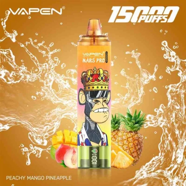VAPEN Mrs Pro 15000 Puffs 2% Nízkonikotinové dobíjecí jednorázové vapes Pen Hromadně Koupit Velkoobchod - HoldVape - 6