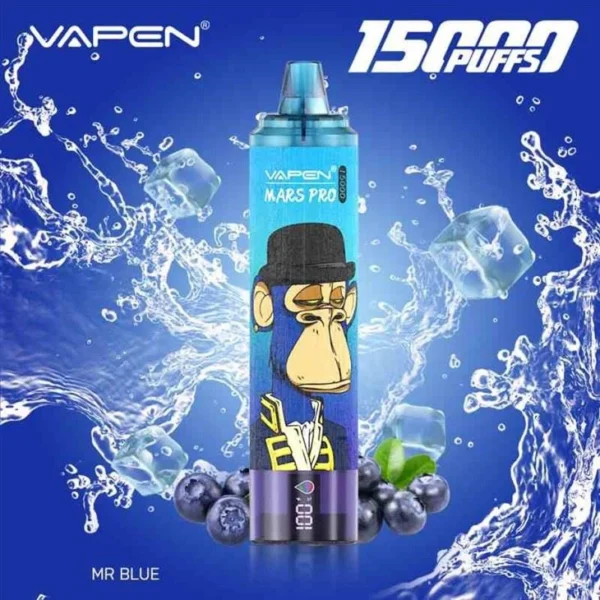 VAPEN Mrs Pro 15000 Puffs 2% Nízkonikotinové dobíjecí jednorázové vapes Pen Hromadně Koupit Velkoobchod - HoldVape - 8