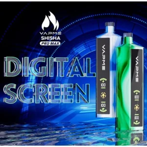 Vapme Shisha Pro Max 20000 Puffs 2% Alacsony nikotintartalmú LED kijelző Újratölthető Eldobható Vapes Pen Tömeges Vásárlás Nagyker - HoldVape - 6