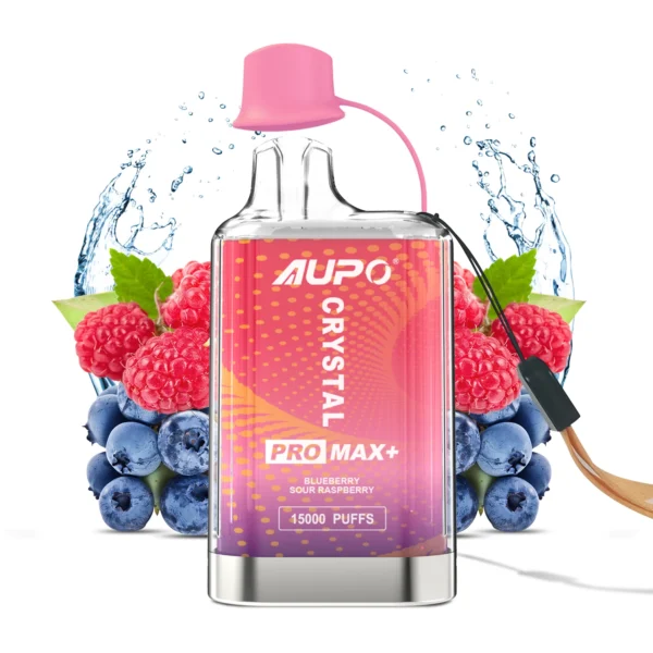 AUPO 15000 Puffs PRO MAX Crystal Dual Mesh 2% alacsony nikotintartalmú újratölthető, eldobható Vapes toll tömeges vásárlás nagykereskedelmi - HoldVape - 5