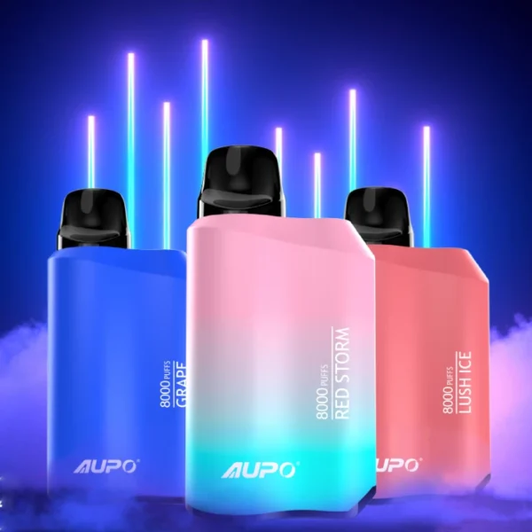 AUPO 8000 Puffs JETBAR PRO 2% Alacsony nikotin tartalmú, újratölthető, eldobható Vapes Pen tömeges vásárlás Nagykereskedelmi - HoldVape - 1