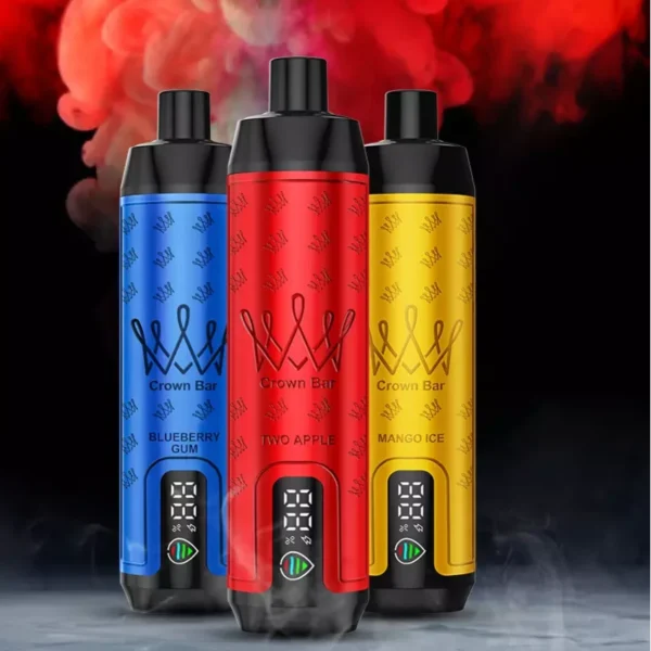 Al Fakhar Crown Bar 15000 Puffs DTL LED kijelző 2% Alacsony nikotintartalmú Újratölthető Eldobható Vapes Pen Tömeges Vásárlás Nagyker - HoldVape - 1