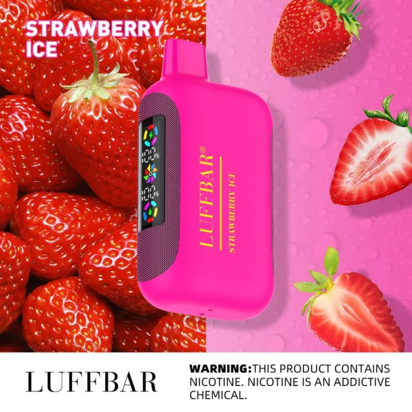 VASY LUFFBAR Dually 20000 Puffs Двойной цифровой экран 50 мг Перезаряжаемая одноразовая ручка для электронных сигарет с низким содержанием никотина Купить оптом - HoldVape - 2