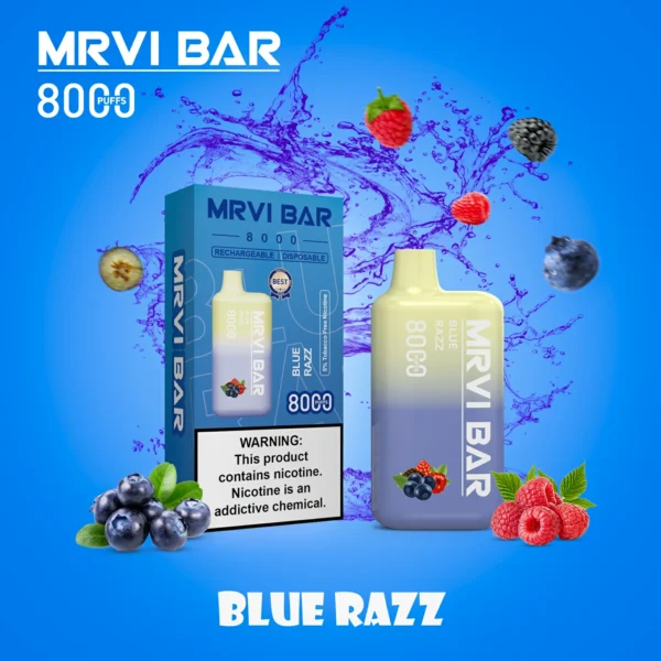 MRVI Bar Mr8000 Puffs 2% 3% 5% Alacsony nikotin tartalmú újratölthető eldobható Vapes Pen Tömeges vásárlás Nagyker - HoldVape - 4