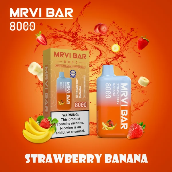 MRVI Bar Mr8000 Puffs 2% 3% 5% Alacsony nikotin tartalmú újratölthető eldobható Vapes Pen Tömeges vásárlás Nagyker - HoldVape - 8