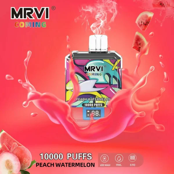 MRVI Coming 10000 Puffs Digitális Képernyő 2% 3% 5% Alacsony nikotintartalmú újratölthető eldobható Vapes Pen Tömeges Vásárlás Nagyker - HoldVape - 2