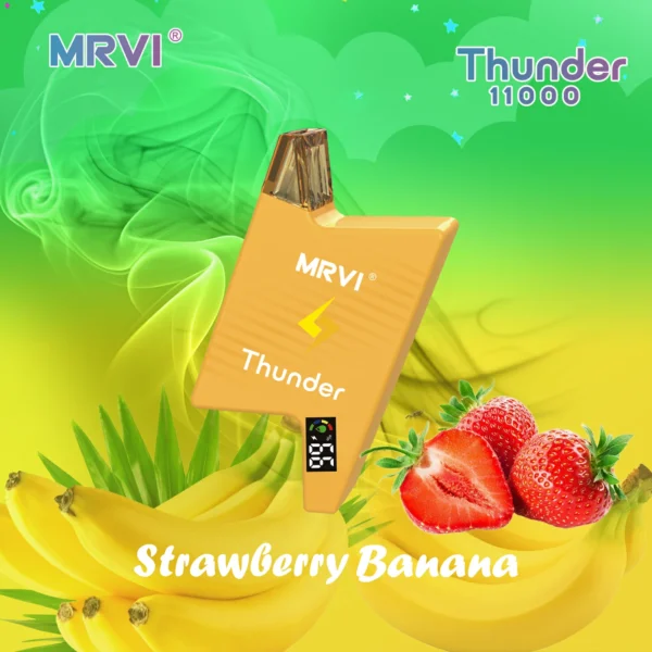 MRVI Thunder 11000 Puffs digitális képernyő 2% 3% 5% Alacsony nikotin tartalmú újratölthető eldobható Vapes Pen tömeges vásárlás Nagyker - HoldVape - 4