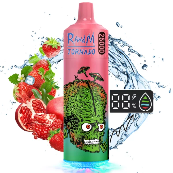 RahdM Tornado 25000 Puffs 2% Перезаряжаемая одноразовая ручка для вейпов с низким содержанием никотина, оптовая покупка оптом - HoldVape - 4