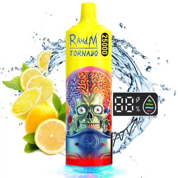 RahdM Tornado 25000 Puffs 2% Перезаряжаемая одноразовая ручка для вейпов с низким содержанием никотина, оптовая покупка оптом - HoldVape - 7