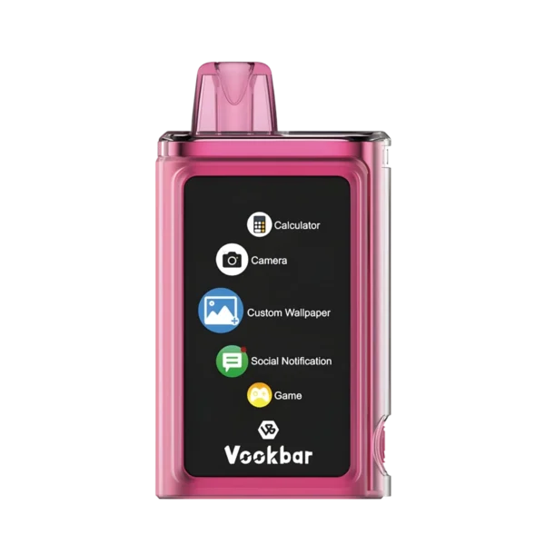 Vookbar Cyber ​​Pro 30000 Puffs Dual Mesh érintőképernyő 0% 2% 3% 5% Alacsony nikotintartalmú újratölthető eldobható Vapes Pen tömeges vásárlás Nagykereskedelmi - HoldVape - 3