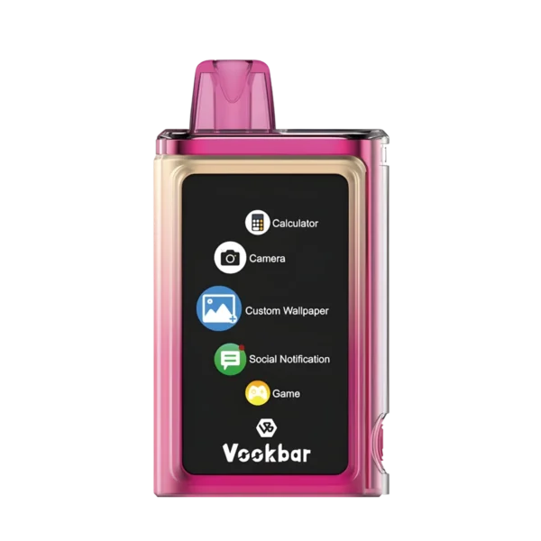 Vookbar Cyber ​​Pro 30000 Puffs Dual Mesh érintőképernyő 0% 2% 3% 5% Alacsony nikotintartalmú újratölthető eldobható Vapes Pen tömeges vásárlás Nagykereskedelmi - HoldVape - 5