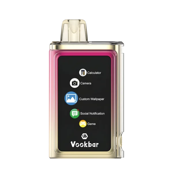 Vookbar Cyber ​​Pro 30000 Puffs Dual Mesh érintőképernyő 0% 2% 3% 5% Alacsony nikotintartalmú újratölthető eldobható Vapes Pen tömeges vásárlás Nagyker - HoldVape - 6