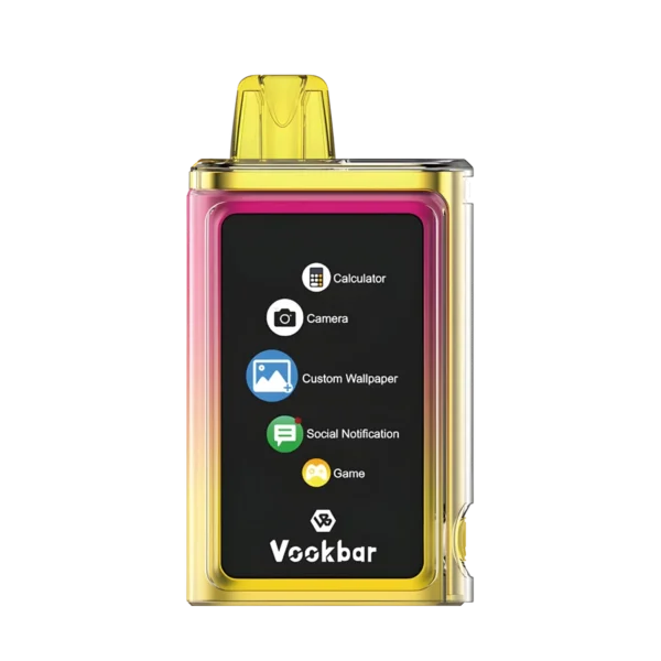 Vookbar Cyber ​​Pro 30000 Puffs Dual Mesh érintőképernyő 0% 2% 3% 5% Alacsony nikotintartalmú újratölthető eldobható Vapes Pen tömeges vásárlás Nagyker - HoldVape - 8