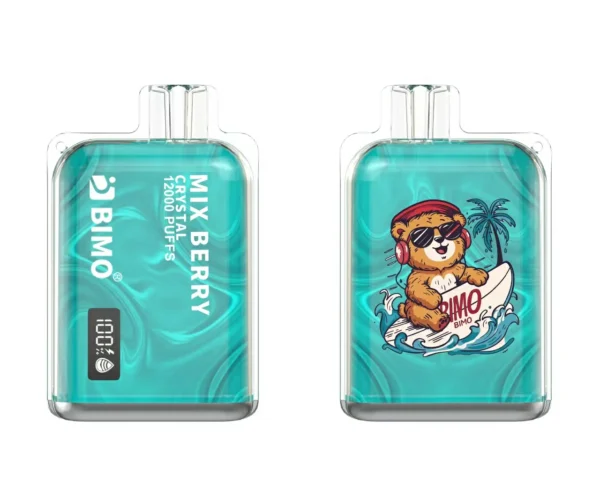 BIMO Crystal 12000 Puffs 2% 5% Nikotinarm, wiederaufladbar, Einweg-Vapes, Pen, Großpackung, Großhandel kaufen – HoldVape – 3