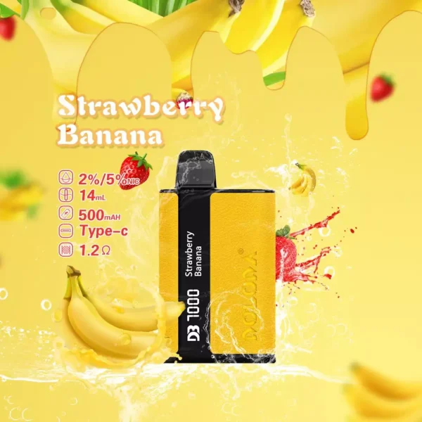 DOLODA DB7000 Puffs 0% 2% 3% 5% Alacsony nikotin tartalmú újratölthető Vapes Pen tömeges vásárlás Nagyker - HoldVape - 2