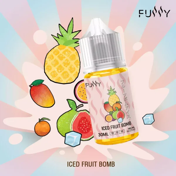 Fussy 30ml E-liquid Classic Serices 30MG Alacsony nikotintartalmú tömeges vásárlás Nagykereskedelmi - HoldVape - 21
