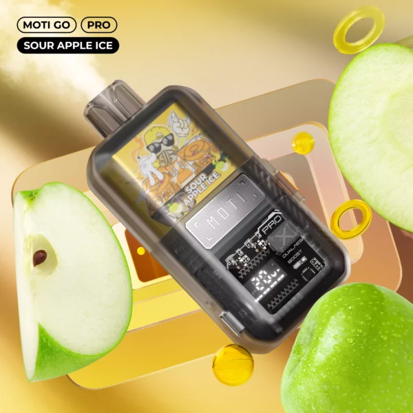 MOTI Go Pro 12000 Puffs Dual Mesh Smart Screen 2% 5% Low Nicotine Rechargeable Disposable Vapes Pen Bulk Buy Wholesale - HoldVape - 11