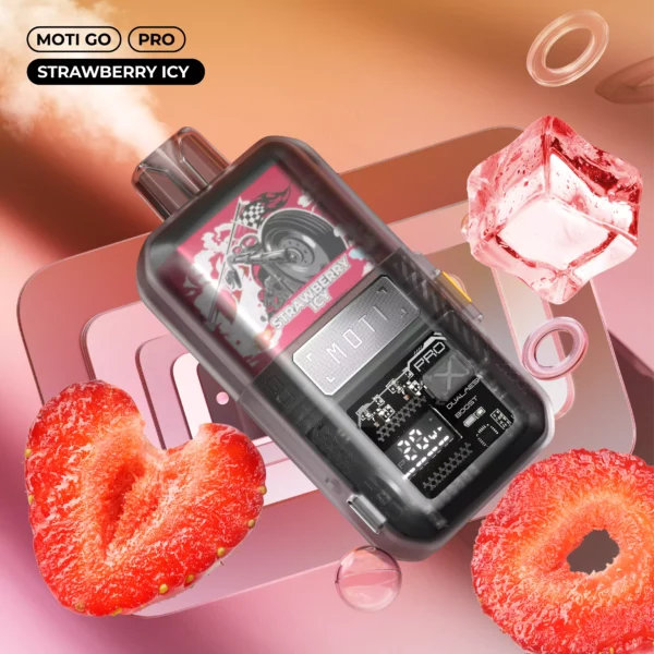 MOTI Go Pro 12000 Puffs Dual Mesh Smart Screen 2% 5% Low Nicotine Rechargeable Disposable Vapes Pen Bulk Buy Wholesale - HoldVape - 13