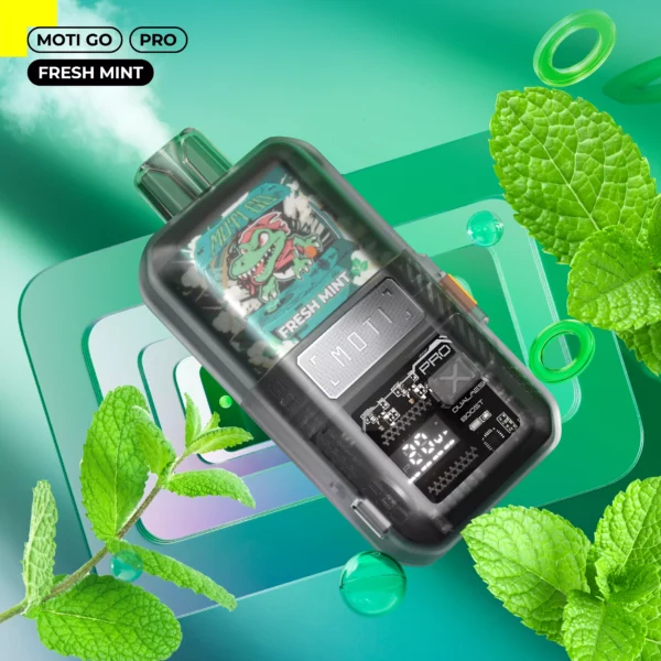 MOTI Go Pro 12000 Puffs Dual Mesh Smart Screen 2% 5% Low Nicotine Rechargeable Disposable Vapes Pen Bulk Buy Wholesale - HoldVape - 7