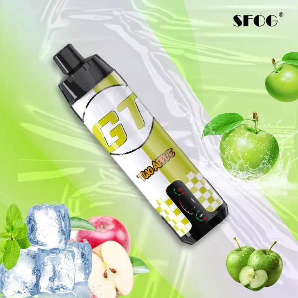 SFOG GT BAR 15000 Puffs SHISHA Smart Display 0,5% Alacsony nikotintartalmú Újratölthető Eldobható Vapes Pen Tömeges Vásárlás Nagyker - HoldVape - 9