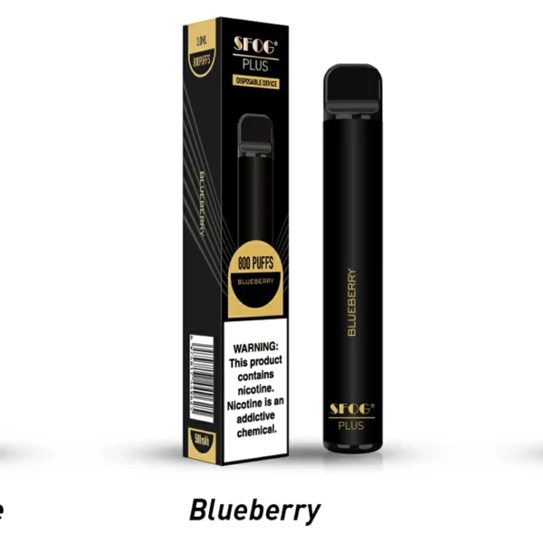 SFOG PLUS 800 Puffs 2% 3% 5% Alacsony nikotintartalmú újratölthető eldobható Vapes toll Tömeges vásárlás Nagyker - HoldVape - 4