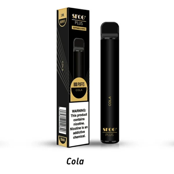 SFOG PLUS 800 Puffs 2% 3% 5% Alacsony nikotintartalmú, újratölthető, eldobható Vapes toll tömeges vásárlás Nagykereskedelmi - HoldVape - 6