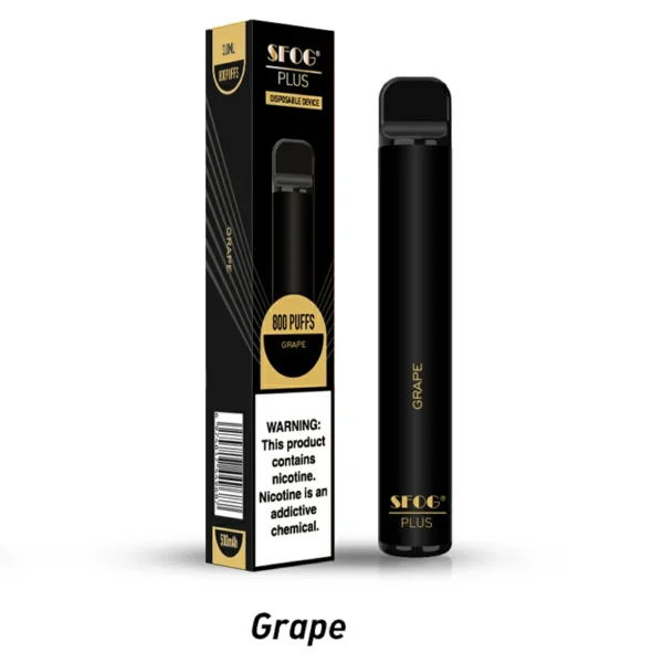 SFOG PLUS 800 Puffs 2% 3% 5% Alacsony nikotintartalmú, újratölthető, eldobható Vapes toll tömeges vásárlás Nagykereskedelmi - HoldVape - 7