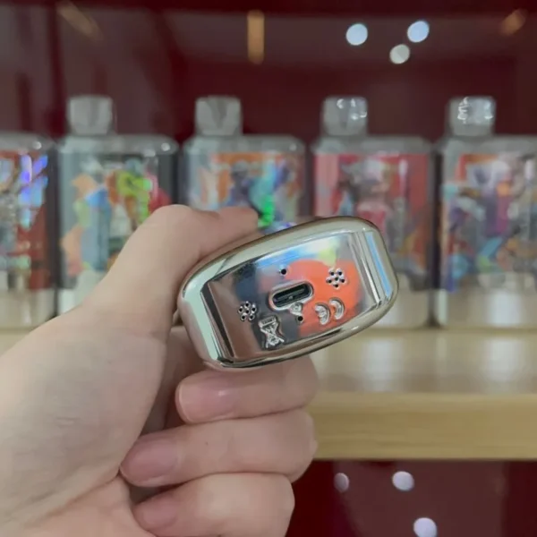 VAPME Crystal 20000 Puffs Dupla ízű digitális képernyő 2% Alacsony nikotintartalmú Újratölthető Eldobható Vapes Pen Tömeges Vásárlás Nagyker - HoldVape - 7