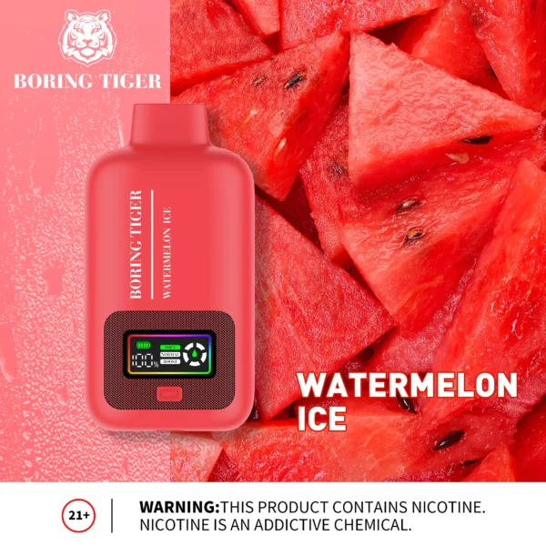 VASY Boring Tiger 25000 Puffs Digitális Képernyő 4 Mesh Coil 50mg Alacsony nikotintartalmú Újratölthető Eldobható Vapes Pen Tömeges Vásárlás Nagyker - HoldVape - 18