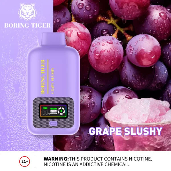 VASY Boring Tiger 25000 Puffs Digitális Képernyő 4 Mesh Coil 50mg Alacsony nikotintartalmú Újratölthető Eldobható Vapes Pen Tömeges Vásárlás Nagyker - HoldVape - 9