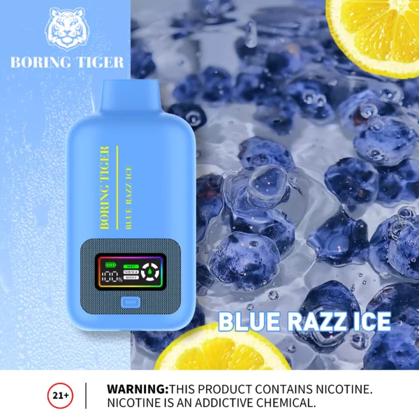 VASY Boring Tiger 25000 Puffs Digitális Képernyő 4 Mesh Coil 50mg Alacsony nikotintartalmú Újratölthető Eldobható Vapes Pen Tömeges Vásárlás Nagyker - HoldVape - 10