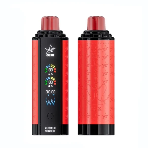 VASY OSSU 30000 Puffs Shisha Hookah Dual Mesh Full Screen 0% 5% Alacsony nikotintartalmú, újratölthető, eldobható Vapes Pen tömeges vásárlás Nagykereskedelmi - HoldVape - 3